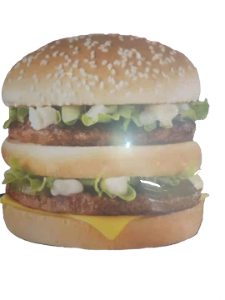 Double classic burger